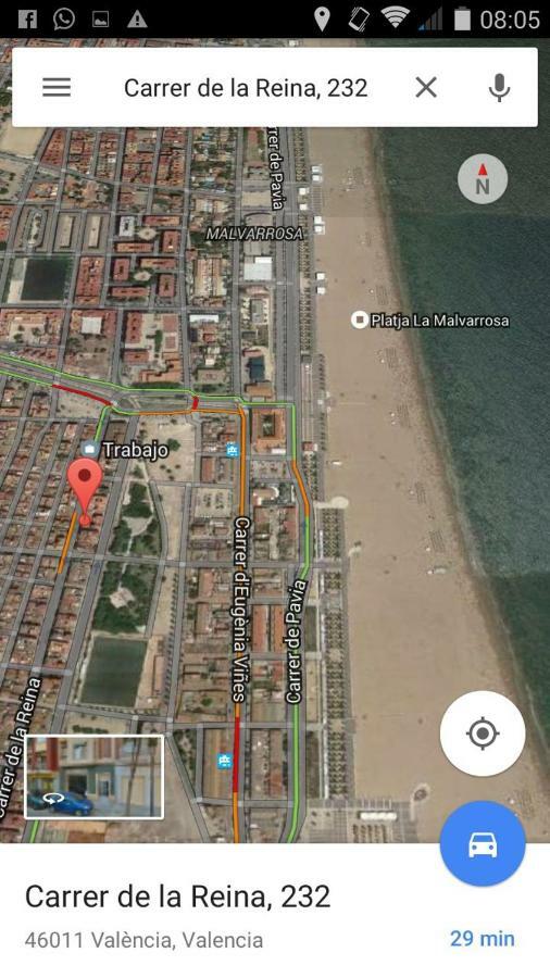 Apartamento Playa Валенсия Экстерьер фото